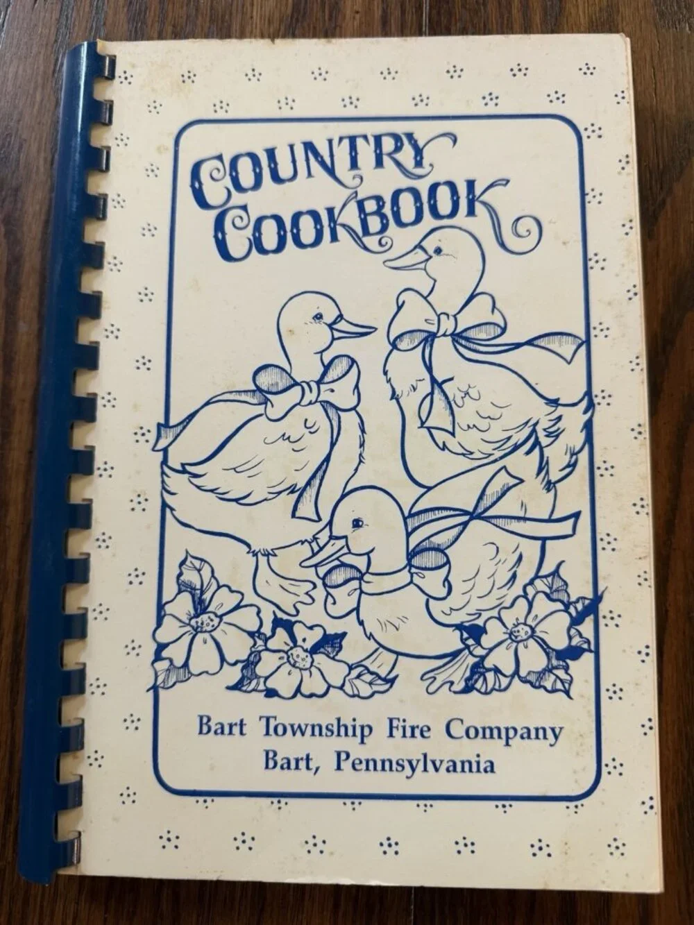 Country Cookbook Bart‎ Township Fire Company Bart, Pennsylvania 1988